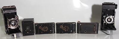 A selection of 6 cameras untested