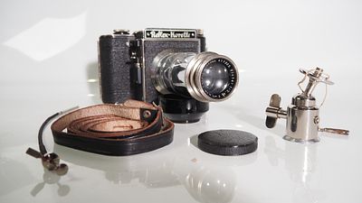 Reflex Korelle Camera F 7.5 Cm Ludwig-Dresden Victor 2.9 camera condition v/g lens v/g with 