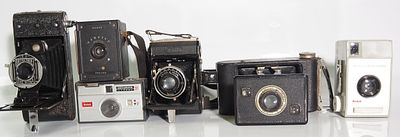 A Selection off 6 Cameras untested