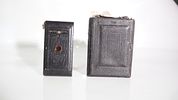 A WELTA PLATE FILM CAMERA BLACK BODY GOOD BELLOWS / WITH CLEAR DOPPEL LENS ALL WORKINGImage - 5