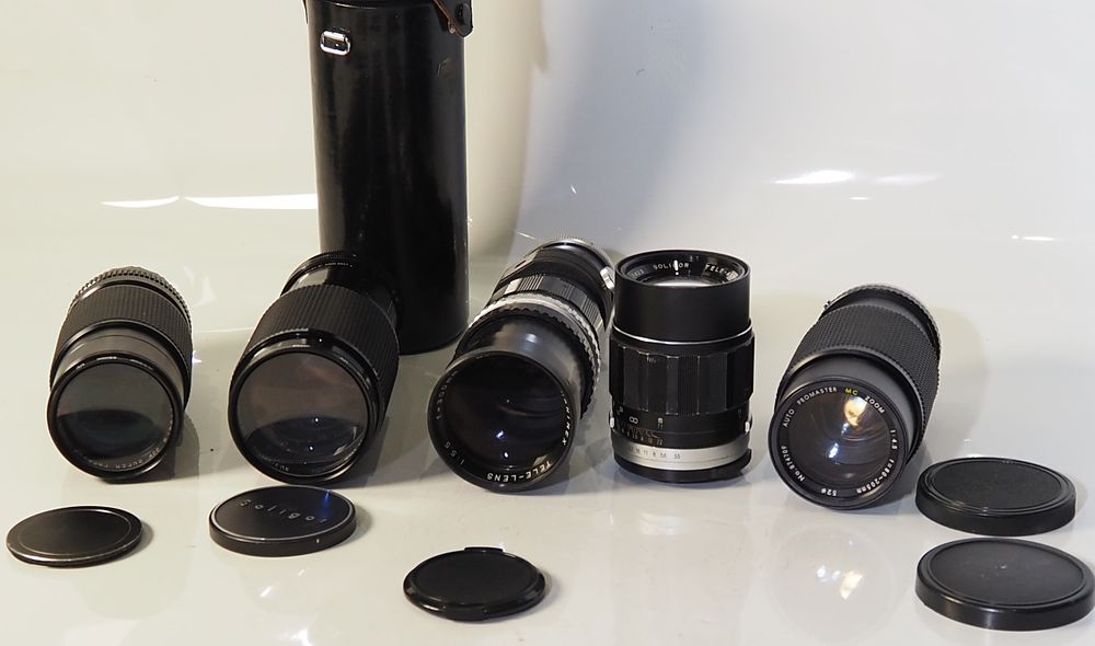 Lot 154: A Selection of lenses