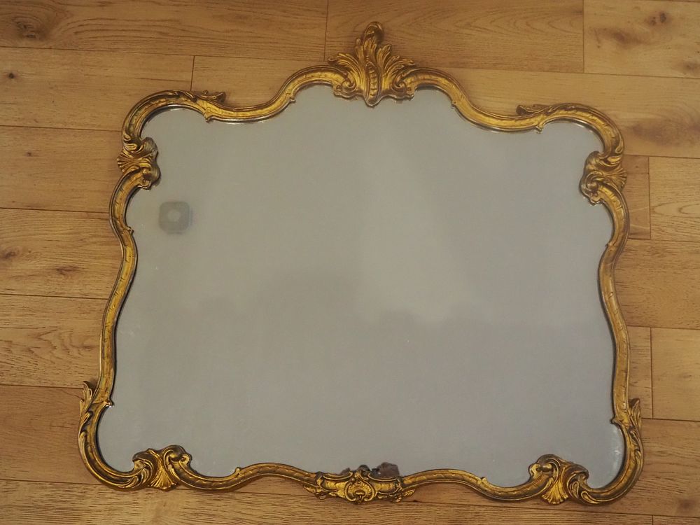 Lot 194: Marion Mitchell stage name Janie Jones Giltwood wall mirror