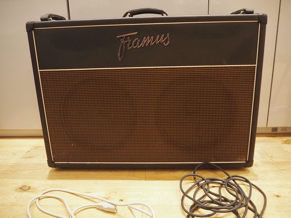 Lot 208: Framus Ruby Riot 2 British-Style 30 Watt Class A Tube Amp 2x12 w/ Celestion, EL84