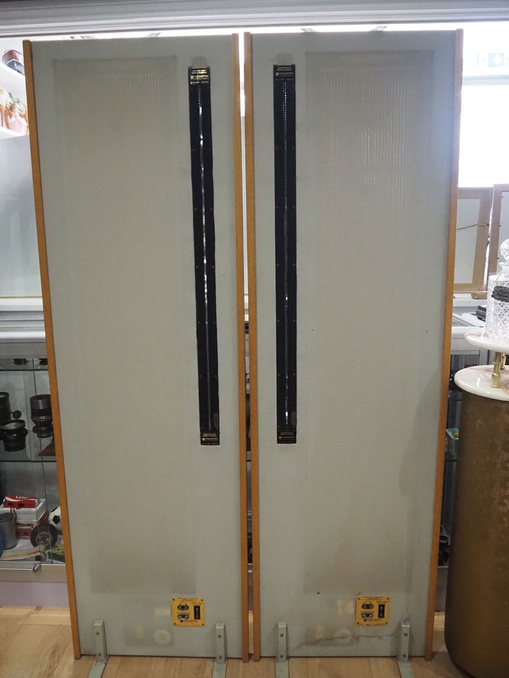Lot 216: Magnepan Magneplanar 2.5 Legendary Ribbon Planar Speakers