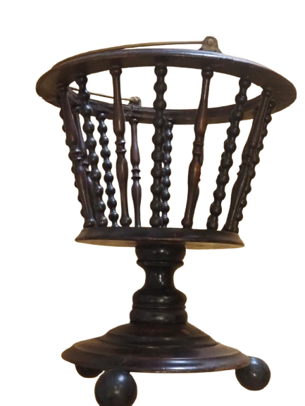Lot 232: Dutch Antique Walnut Planter Wine Bucket
