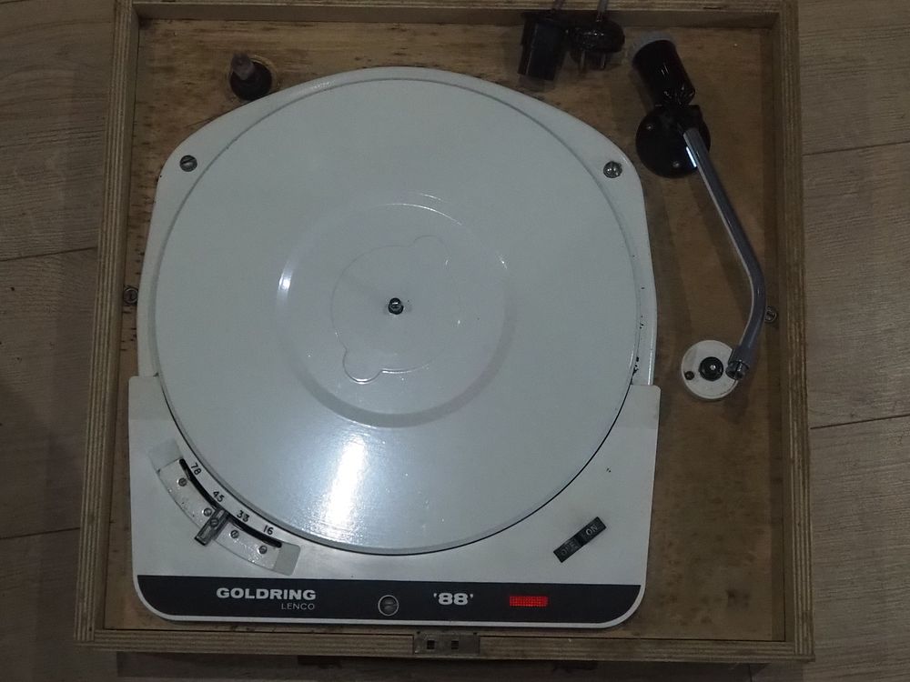 Lot 229a: Goldring Lenco 88 Vintage Transcription Turntable
