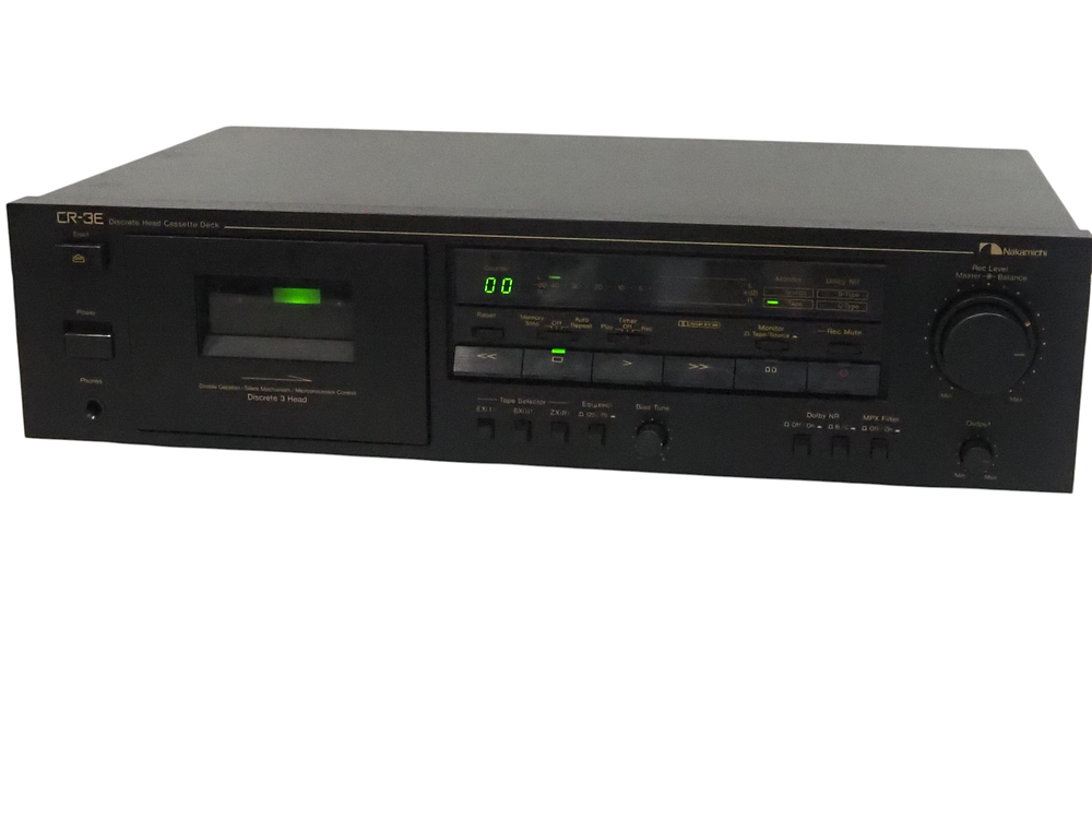 Lot 209: HI FI Nakamichi CR 3E a High Performance 2 Head Stereo Cassette Deck