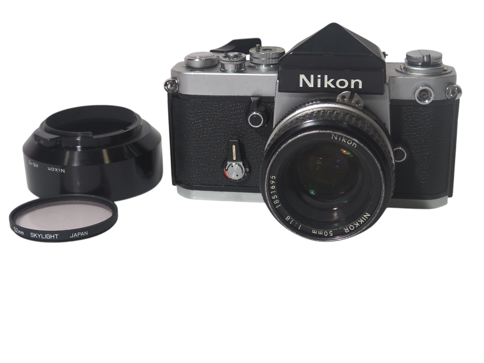 Nikon F2 35mm SLR Camera Nikkor 50mm f/2 Lens