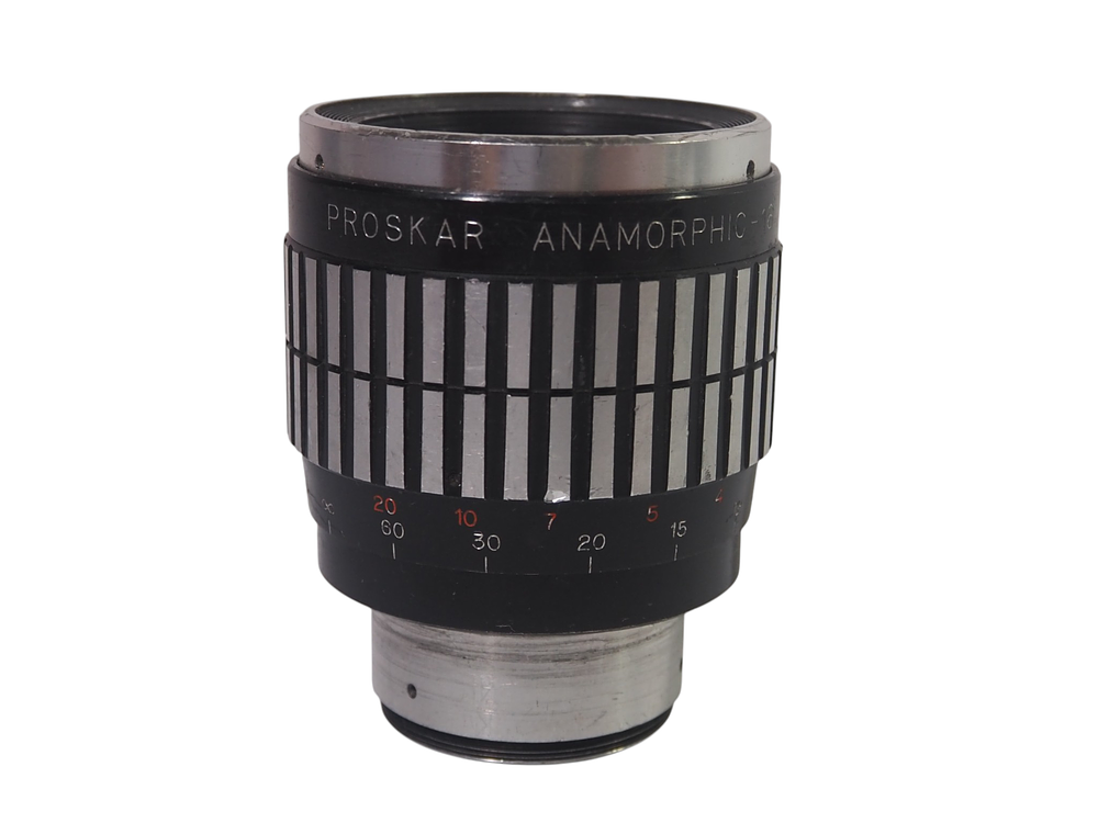 Lot 164: Proskar Ishico Anamorphic 16 Lens 2X Made in Japan