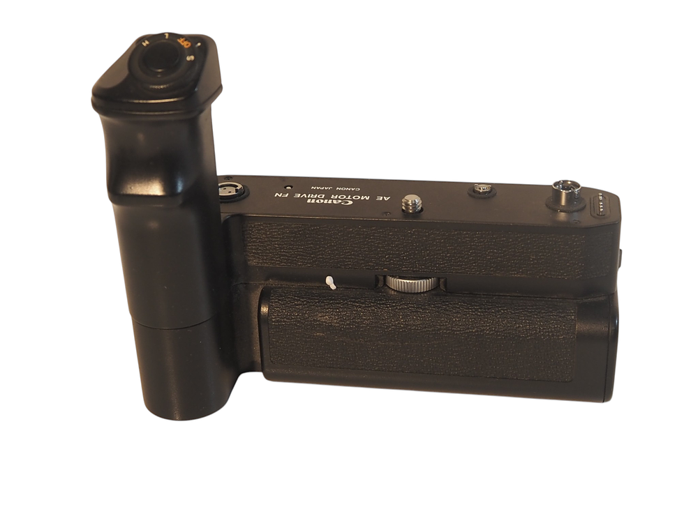 Lot 186: Canon AE Motor Drive FN For Canon F1 Cameras