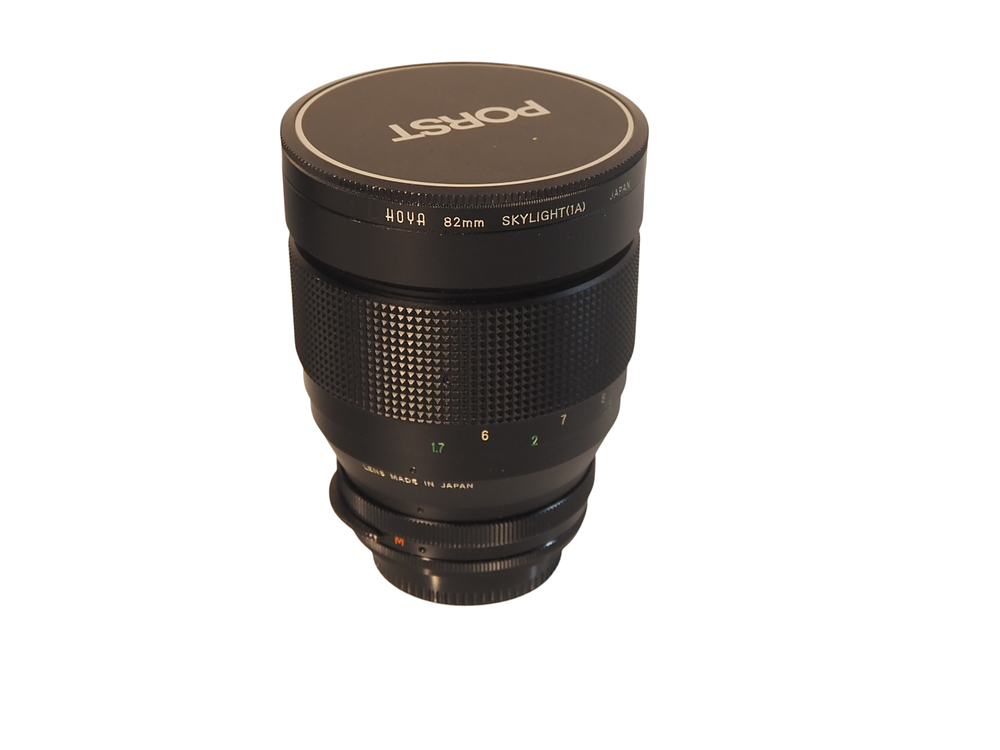 Lot 188: Porst Tele MC Auto 135mm f1.8 Fast Prime Lens Canon FD Mount