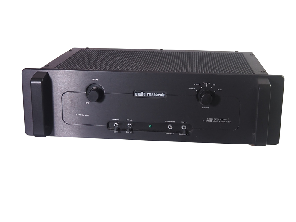 Lot 242: hi fi Audio Research LS5 MK II High Definition Stereo Line valve Amplifier Balanced USA Made