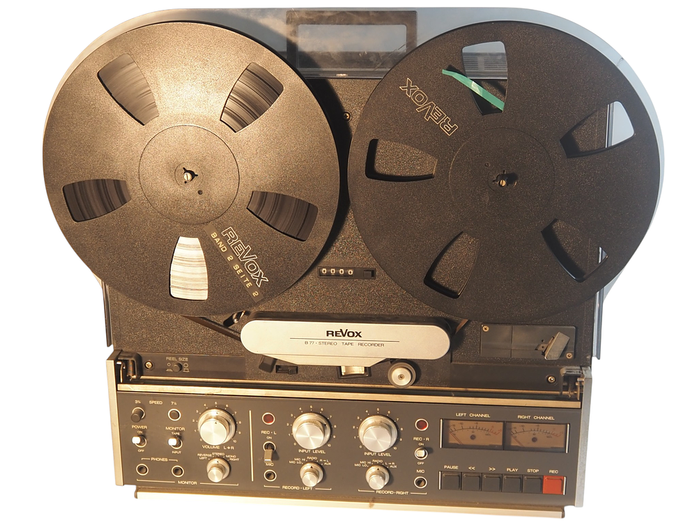 Lot 239: HI FI Revox B77 4-Track Stereo Reel to Reel Tape Recorder Studer Swiss Made 3-Motor 3-Head
