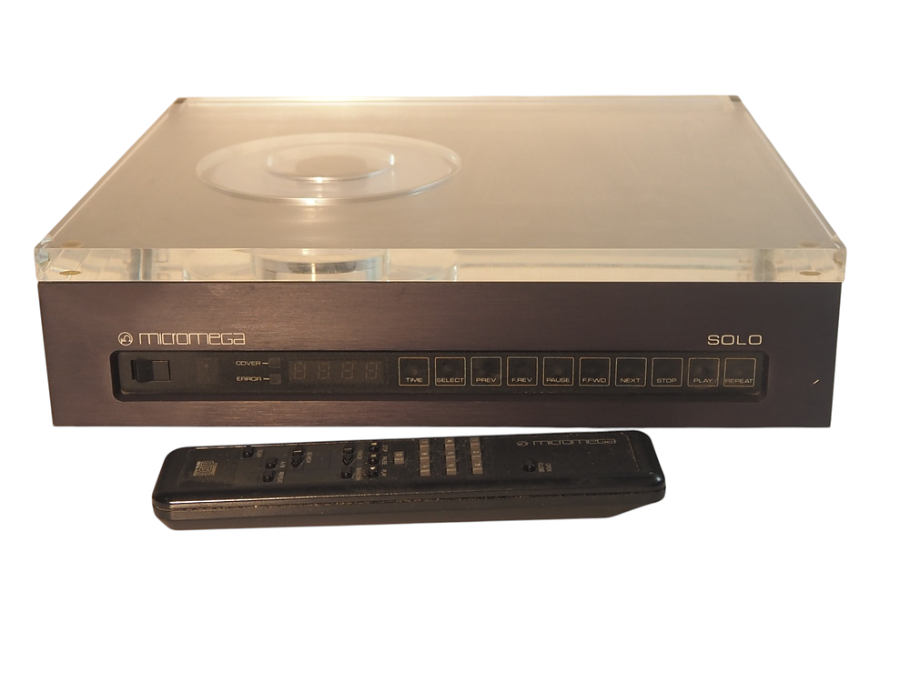 Lot 253: HI FI Micromega Solo Top Loading CD Player With Remote