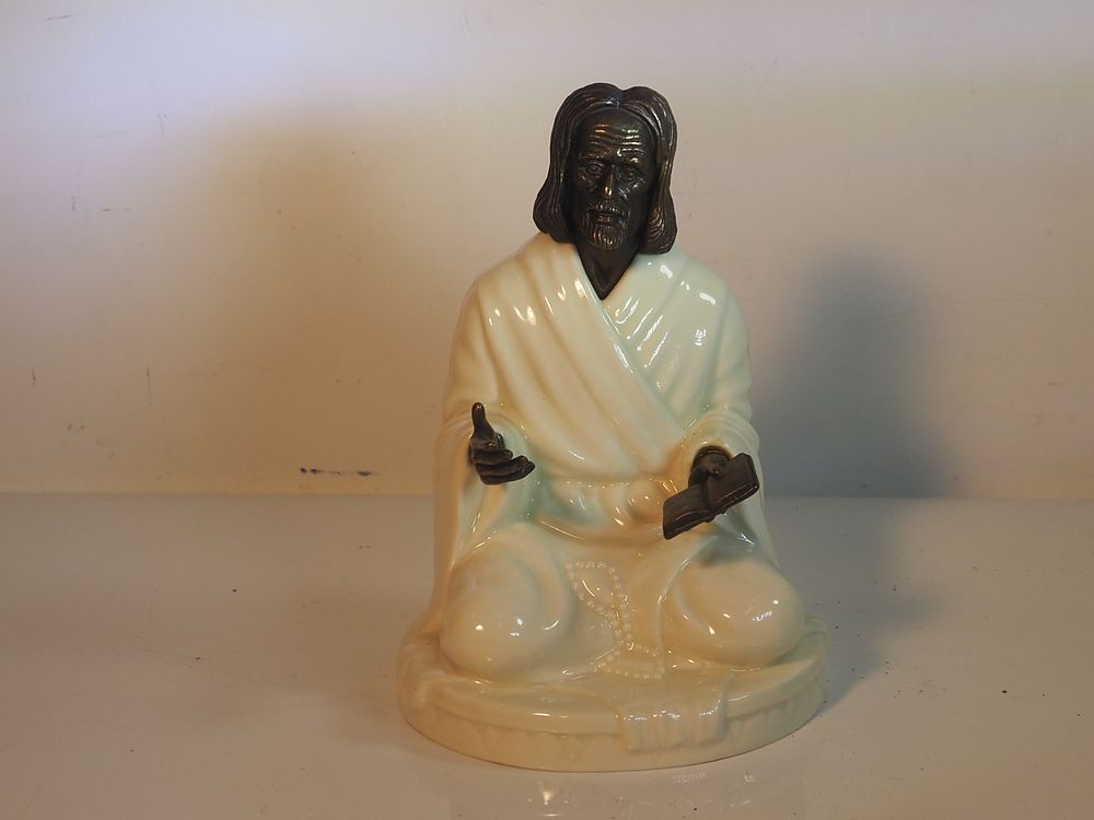 Lot 347: Minton The Sage MS25 Bone China and Bronze Figurine 1978