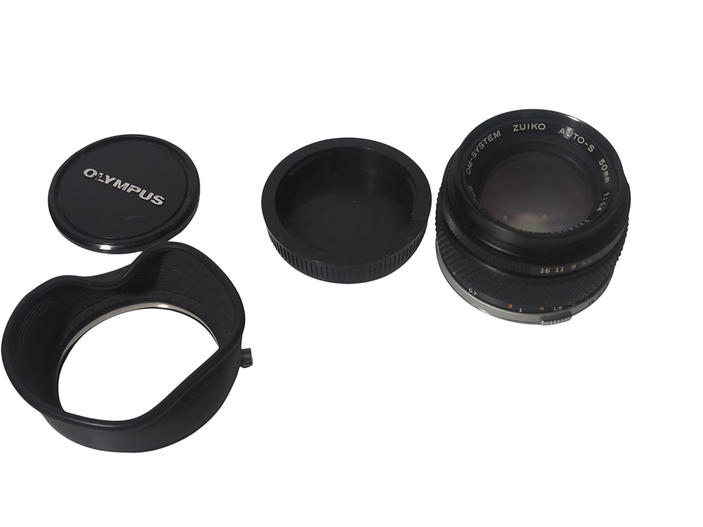 Lot 55: Olympus OM System Zuiko Auto S 50mm f1.4 Standard Prime Lens