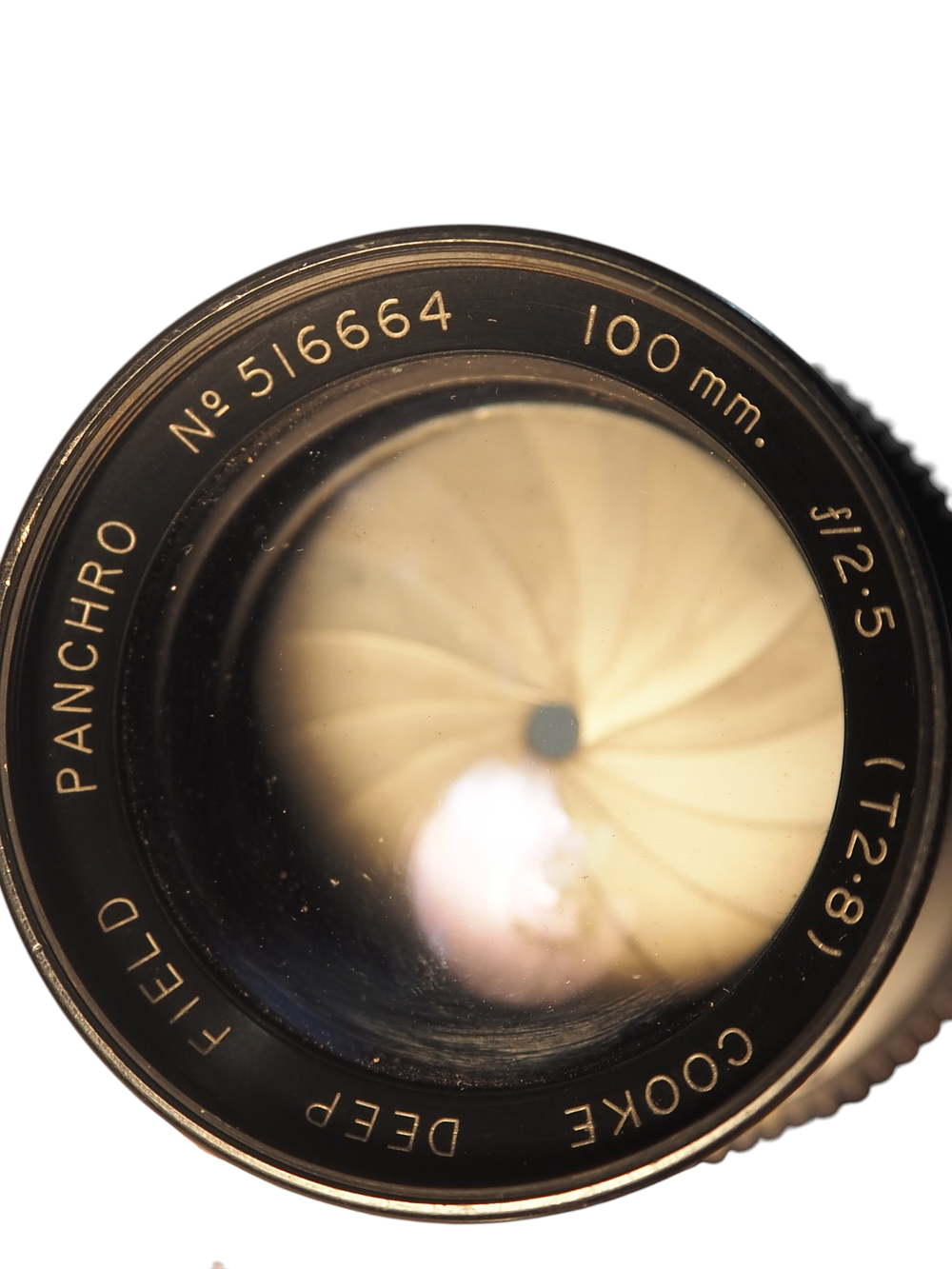 Lot 63: Cooke Deep Field Panchro 100mm SER II f.2.5 T2.8 SN 516664