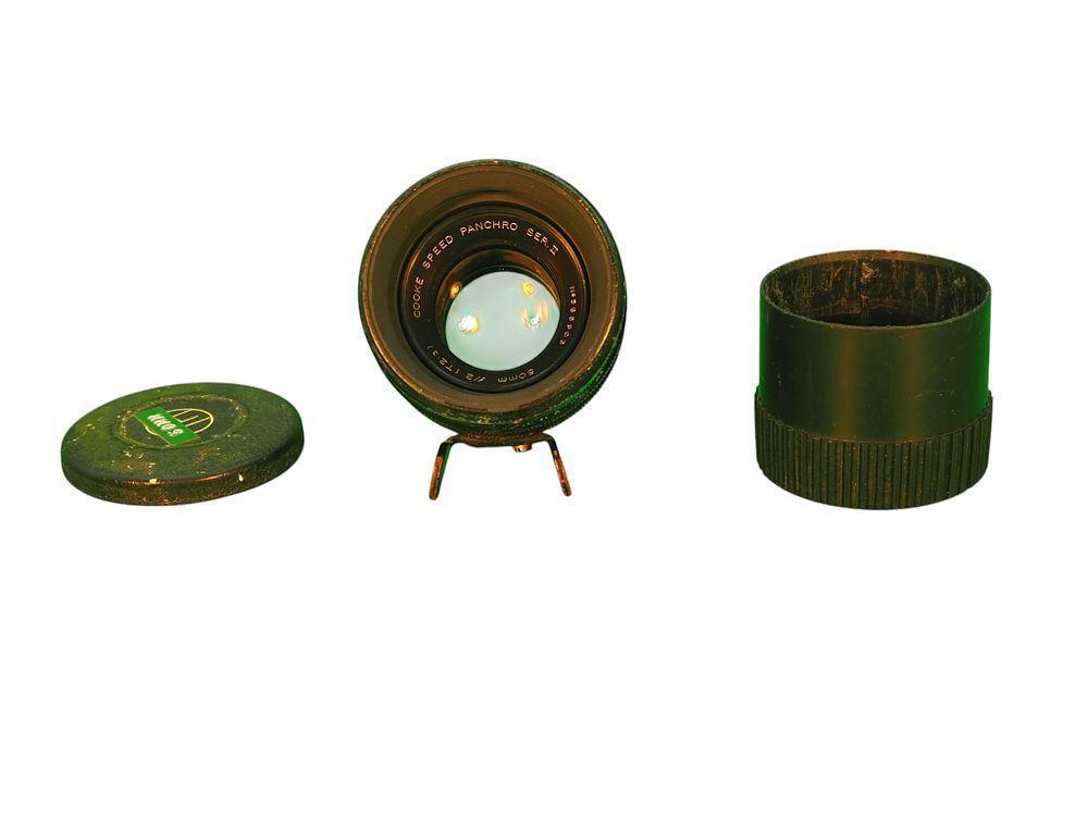 Lot 66: Cooke Speed Panchro Series II 50mm f2 T 2.3 Vintage Cine Lens Serial 565903