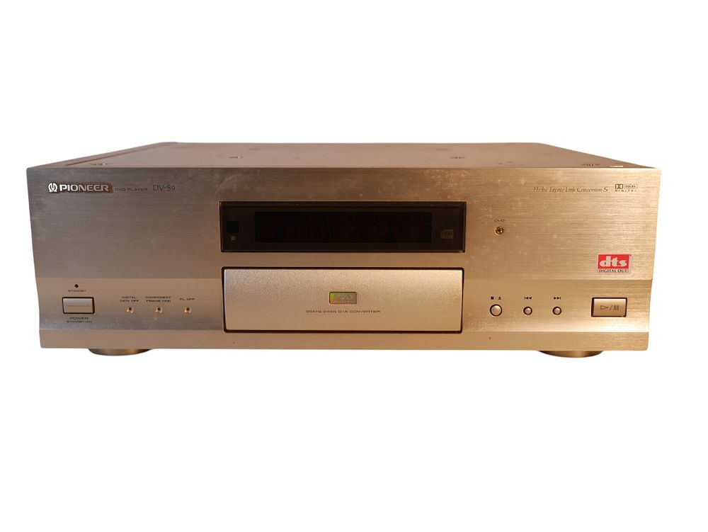 Lot 143: HI FI Pioneer DV S9 High End DVD CD Player Hi Bit Legato Link Conversion