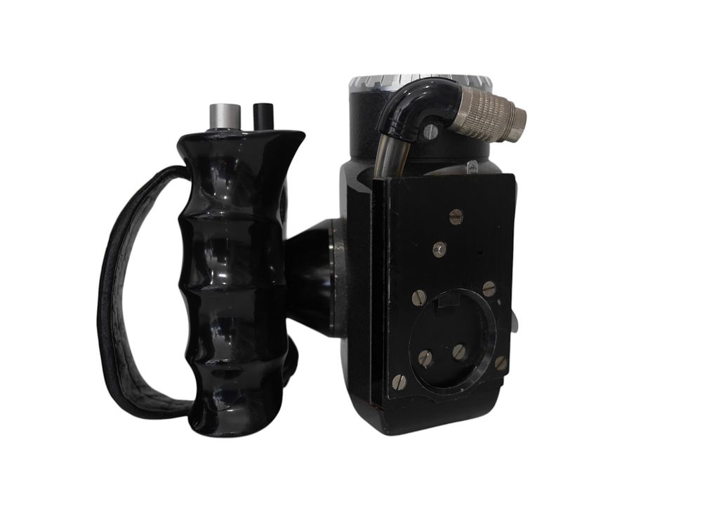Lot 36: Hand Grip for Bolex H16 Reflex Cameras EBM Battery Pack