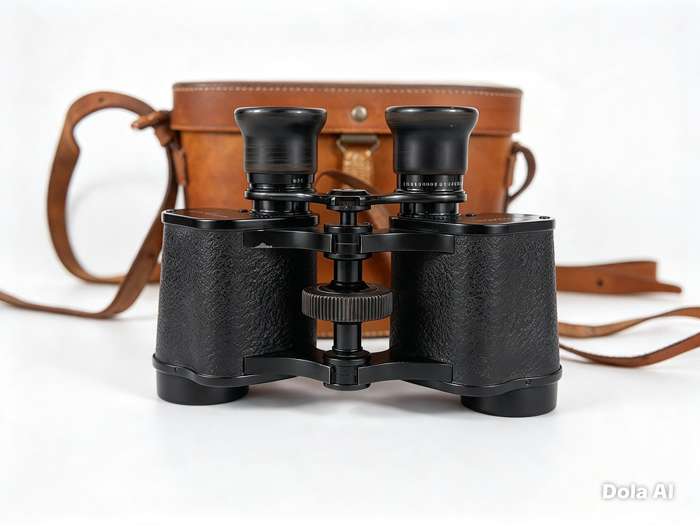 Lot 72: Thos Armstrong And Brother Manchester And Liverpool 6x Binoculars With Leather Case