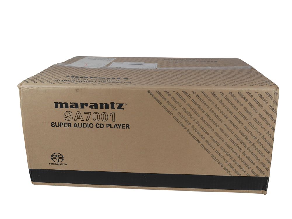 Lot 144: hi fi Marantz SA7001 Super Audio CD Player Boxed Complete