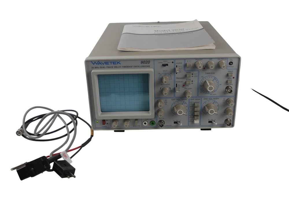 Lot 73: Wavetek 9020 20MHz Dual Trace Oscilloscope