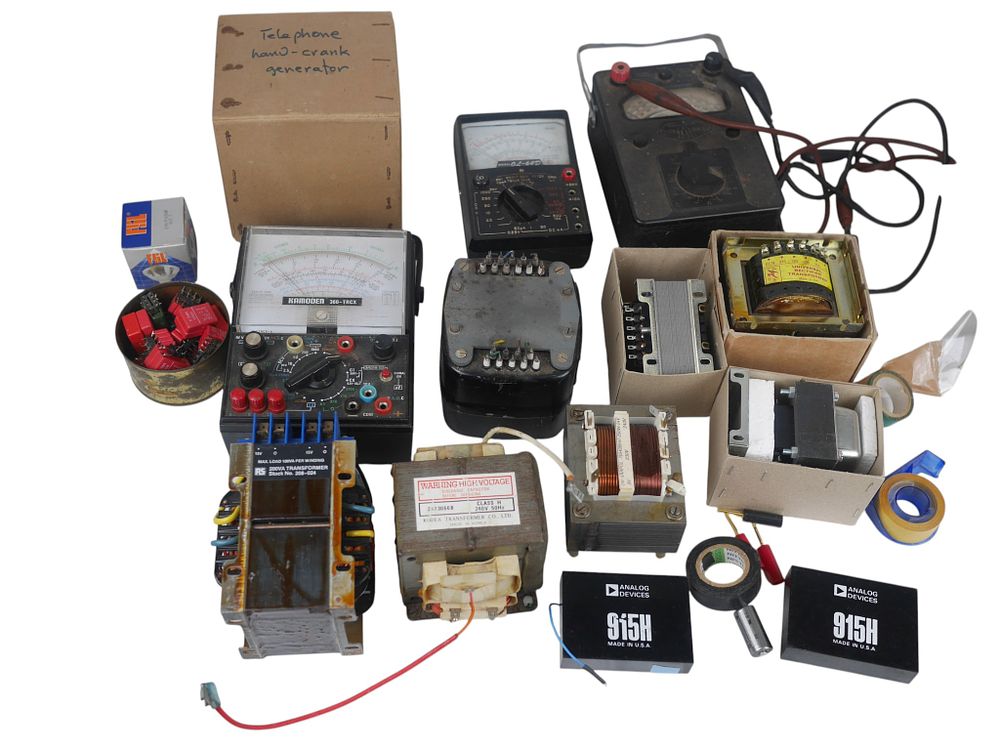 Lot 125: hi fi amplifiers Transformers RS Universal Rectifier