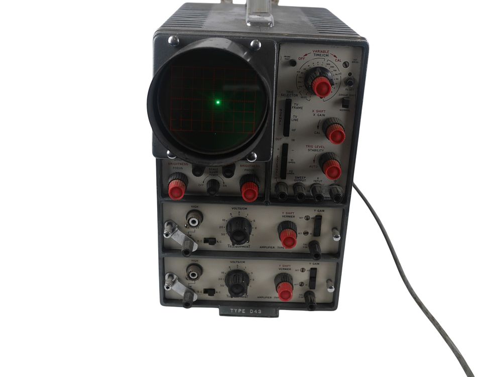 Lot 153: Telequipment Type D43 Dual Beam Oscilloscope
