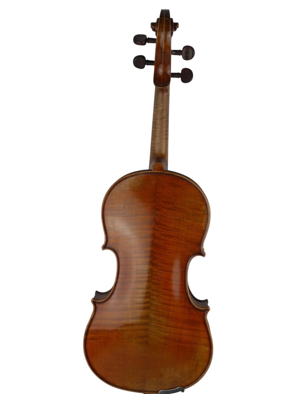 Lot 158: Vintage 4 4 Violin Flamed Maple Antique Finish With Hard Case