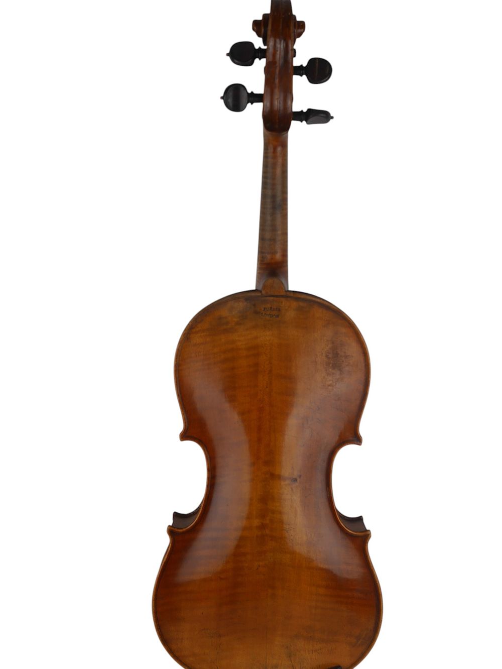 Lot 160: Antique Furber London 4x4 Violin Dated 1873 With Hard Case