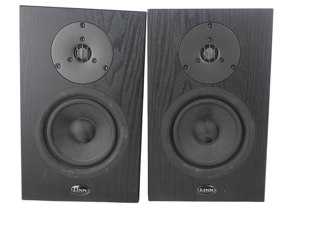 Lot 101: Linn Kan Mk 4 IV b Matched Pair Black Ash Finish