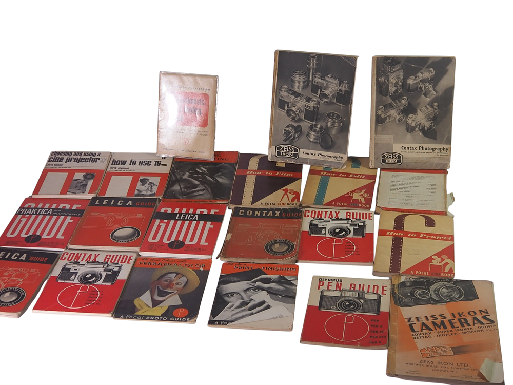Lot 221: Collection Of Vintage Camera Guides And Photography Books Focal Press Etc