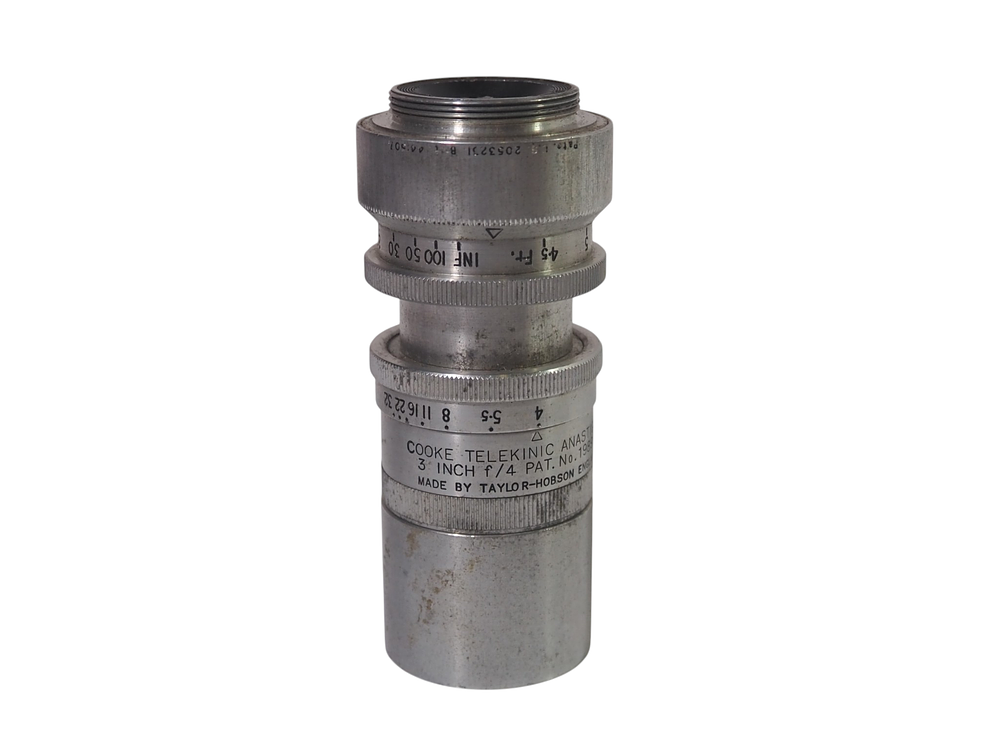 Lot 236: Cooke Telekinic Anastigmat 3 Inch f4 Lens Taylor Hobson
