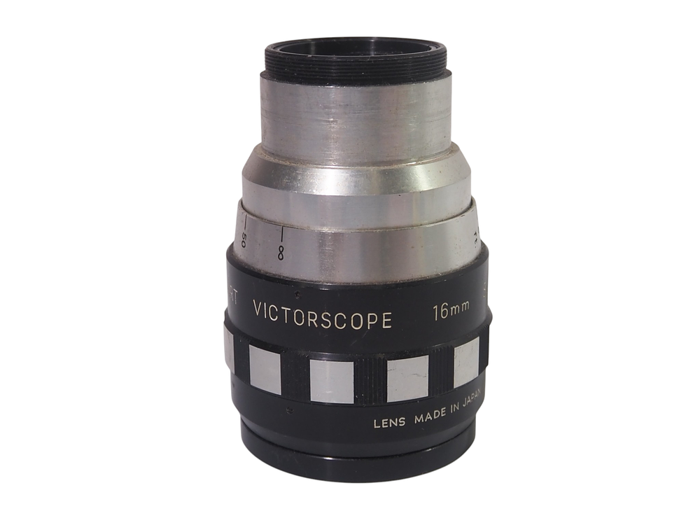 Lot 242: Kalart Victorscope Super Anamorphic 2X 16mm Lens Serial 40592