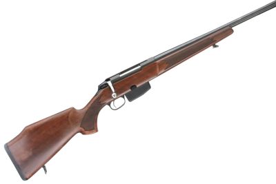 TIKKA
A .243 BOLT ACTION RIFLE M595 VARMINT Ser No 237896; Tikka mounts, bolt with side safety, 