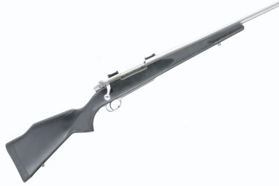 WEATHERBY A MK V .340 WEATHERBY MAGNUM BOLT ACTION RIFLE Ser No S5006751; Rubber 