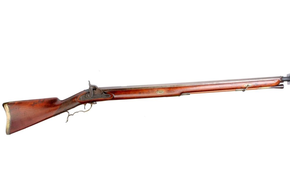 Lot 250: MUSKET
A 19th CENT MUSKET SIDELOCK NVSN;