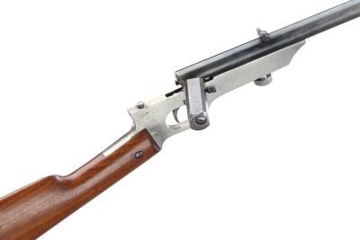 Quackenbusch A.22LR BOLT ACTION TAKEDOWN RIFLE SER NO NVSN Sculpted metal 