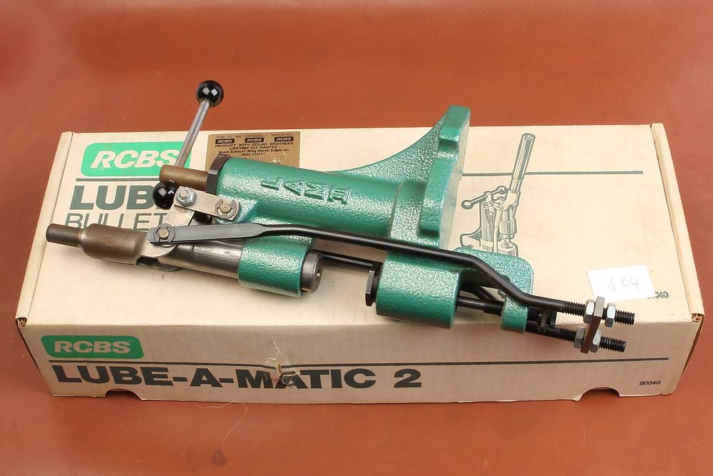 Lot 317: RCBS SIZER LUBRICATOR - Handle missing