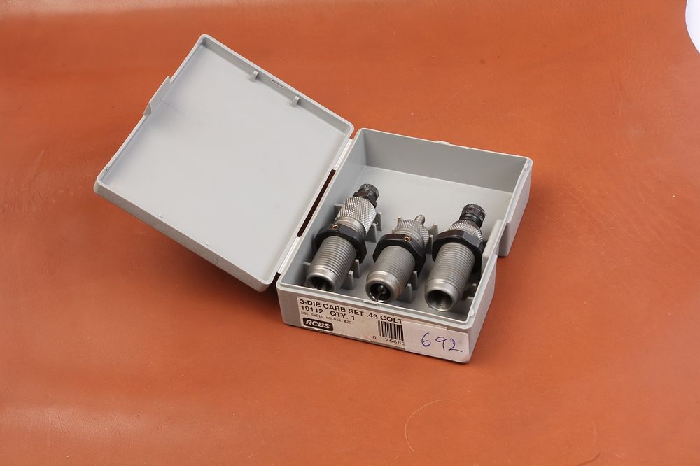 Lot 353: RCBS .45 Colt Carbide 3-Die Set