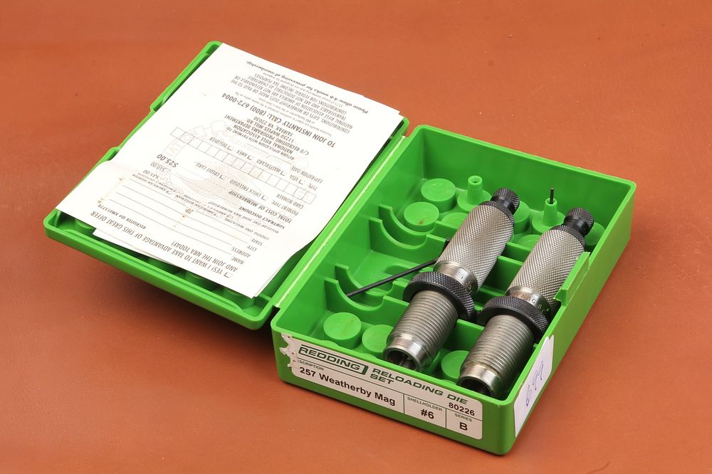 Lot 361: REDDING 80226 .257 WBY MAG 3-DIE SET