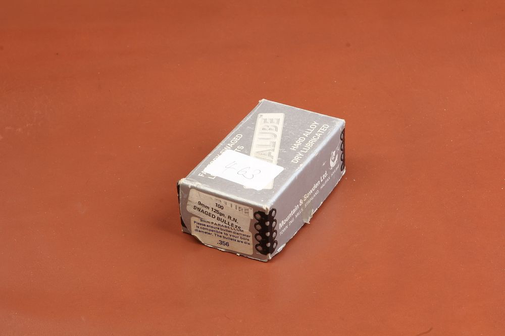 Lot 421: 9 mm 125 gr Bullets