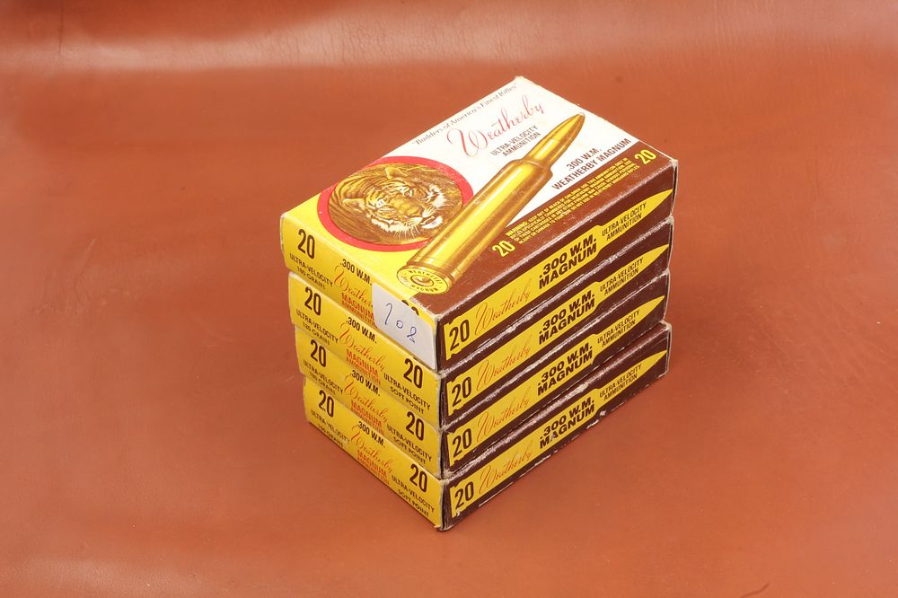 Lot 452: 80 .300 WEATHERBY MAGNUM CASES