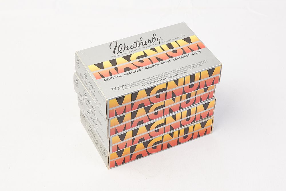 Lot 456: 80 .416 WEATHERBY MAGNUM CASES