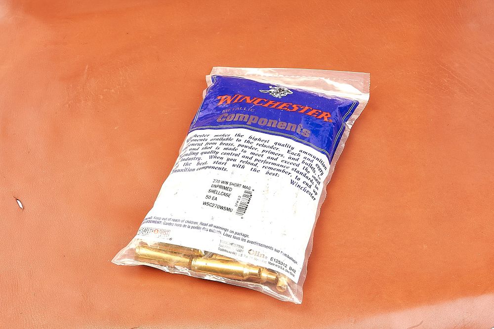 Lot 475: WINCHESTER .270 WSM BRASS 50 of NEW