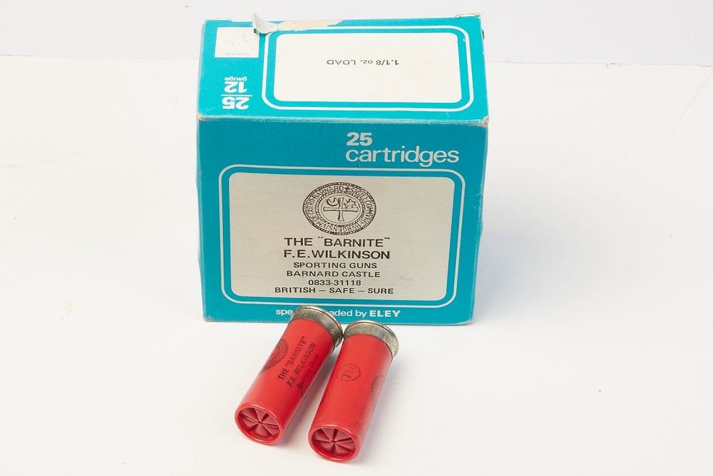 Lot 540: the 'BARNITE' 12-BORE (ELEY) 25 of