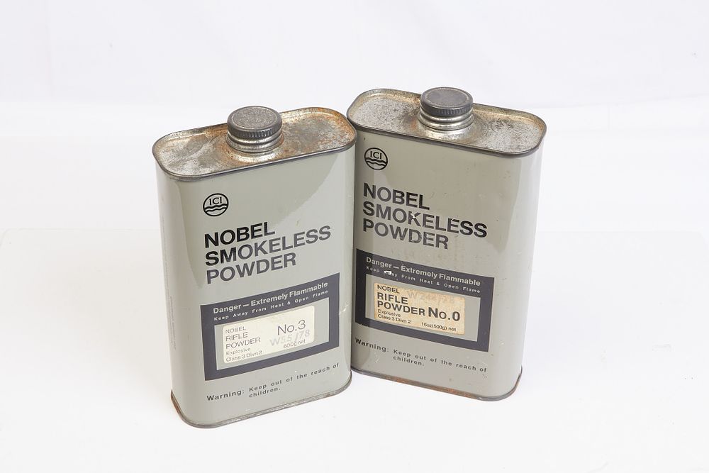 Lot 692: Nobel Powder 1 X No. 0 (500g) and...