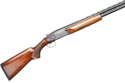 RIZZINI
A 12-BORE RIZZINI OVER & UNDER SIDEPLATED EJECTOR Ser No 57912. A 12 bore Rizzini over 