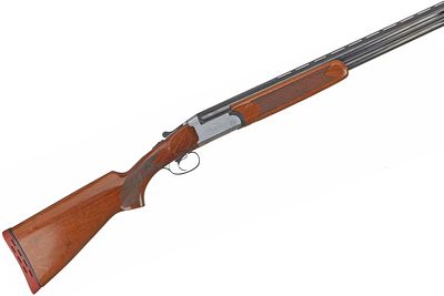 NVM
A 12-BORE OVER & UNDER. Ser No 21603. A 12 bore Italian over and under ejector. Serial 